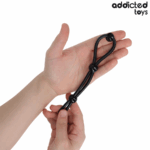 ADDICTED TOYS - CORDE EN SILICONE POUR LE PÉNIS À TRIPLE BOUCLE – Image 5