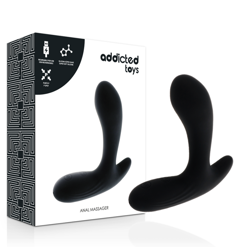 ADDICTED TOYS - MASSEUR ANAL VIBRATION NOIRE ADDICTED TOYS - MASSEUR ANAL VIBRATION NOIRE – Image 1