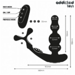 ADDICTED TOYS - MASSEUR DE PROSTATE ROTATIF À TÉLÉCOMMANDE – Image 7