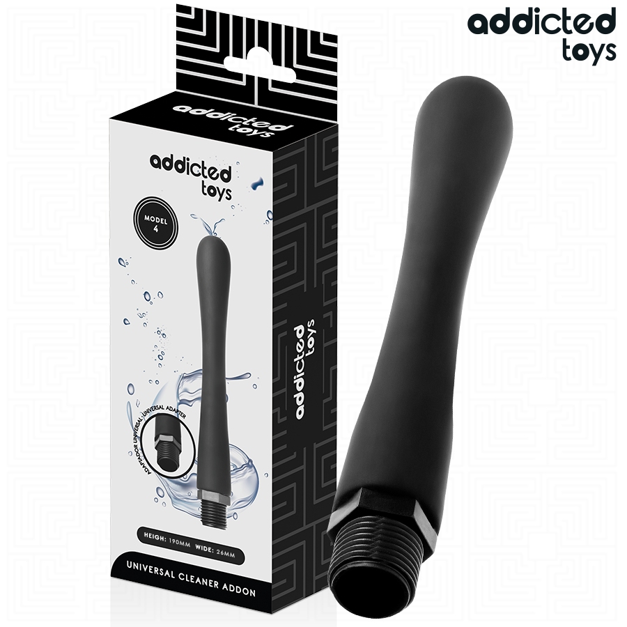 ADDICTED TOYS - NETTOYEUR ANAL AVEC ADAPTATEUR UNIVERSEL MODÈLE 4 ADDICTED TOYS - NETTOYEUR ANAL AVEC ADAPTATEUR UNIVERSEL MODÈLE 4 – Image 1