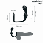 ADDICTED TOYS - PLUG ANAL AVEC ANNEAU MODÈLE 3 – Image 4