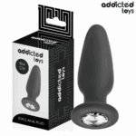 ADDICTED TOYS - PLUG ANAL AVEC BIJOU TAILLE M 10,4 CM