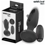 ADDICTED TOYS - PLUG ANAL AVEC LANGUE VIBRANTE ET TÉLÉCOMMANDE