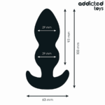ADDICTED TOYS - PLUG ANAL TAILLE S 10,3 CM – Image 4