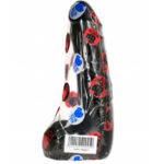 ALL BLACK - GODE RÉALISTE NOIR DOUX 20 CM – Image 3