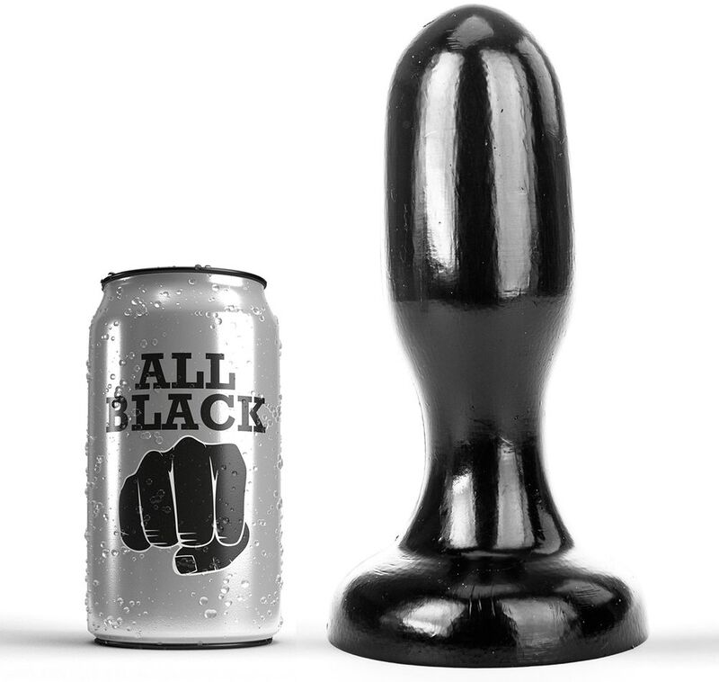 ALL BLACK - PLUG ANAL 19 ALL BLACK - PLUG ANAL 19,5 CM – Image 1