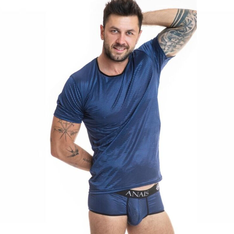 ANAIS MEN - NAVAL T-SHIRT L ANAIS MEN - NAVAL T-SHIRT L – Image 1
