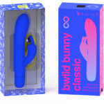 B SWISH - VIBRATEUR RECHARGEABLE CLASSIQUE BWILD BUNNY INFINITE SILICONE BLEU – Image 2