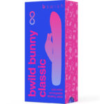 B SWISH - VIBRATEUR RECHARGEABLE CLASSIQUE BWILD BUNNY INFINITE SILICONE BLEU – Image 4