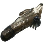 BAILE - COUVRE-PÉNIS BRAVE MAN AVEC STIMULATION CLITO ET ANAL DOUBLE BULLET NOIR 16.5 CM – Image 6