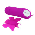BAILE - LOVE EGGS STIMULATEUR DE CLITORIS PAPILLON 12 VITESSES TÉLÉCOMMANDE LILAS – Image 2