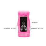 BAILE - MINI ROTATEUR LAPIN ROSE AVEC SUPERSTIMULATEUR – Image 5