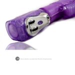 BAILE - ROTATEUR HAUT ET BAS LAPIN LILAS AVEC SUPERSTIMULATEUR – Image 2