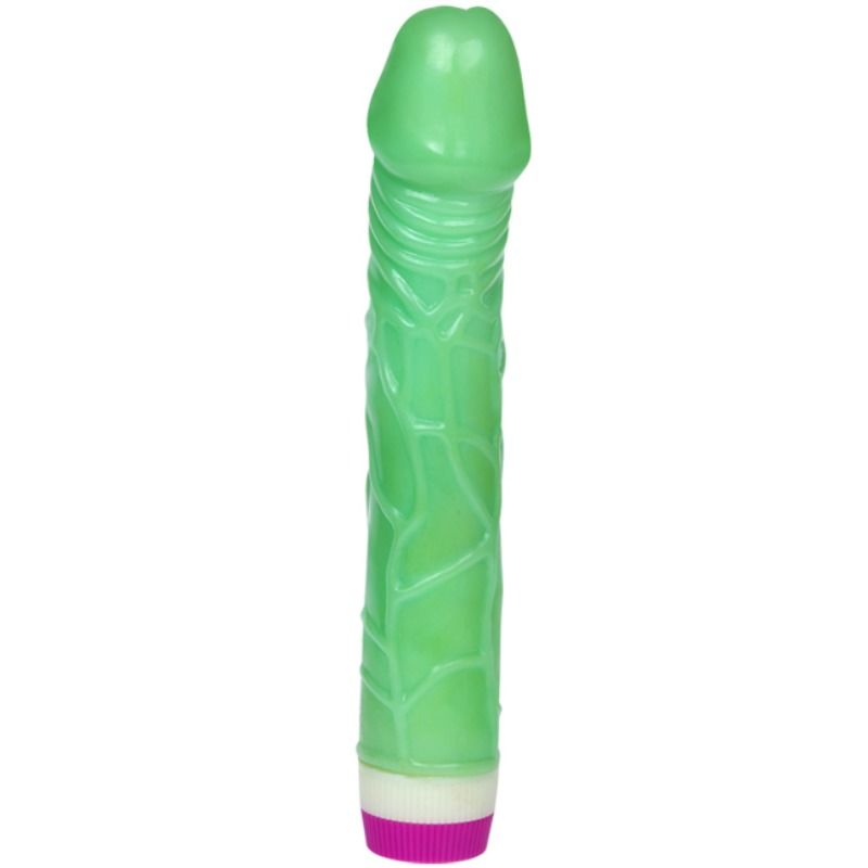 BAILE - VIBRATEUR VAGUES DE PLAISIR 23 CM VERT BAILE - VIBRATEUR VAGUES DE PLAISIR 23 CM VERT – Image 1