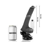BASECOCK - VIBRATEUR ARTICULABLE TÉLÉCOMMANDE NOIR 18.5 CM -O- 4 CM – Image 2