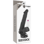 BASECOCK - VIBRATEUR ARTICULABLE TÉLÉCOMMANDE NOIR 20 CM -O- 4.5 CM – Image 5