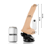 BASECOCK - VIBRATEUR NATUREL RÉALISTE TÉLÉCOMMANDE 19 CM -O- 4 CM – Image 2