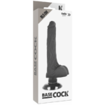 BASECOCK - VIBRATEUR RÉALISTE 2-1 NOIR 18.5 CM -O- 4 CM – Image 5
