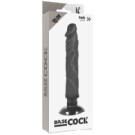 BASECOCK - VIBRATEUR RÉALISTE 2-1 NOIR 20 CM -O- 4 CM – Image 5