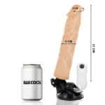 BASECOCK - VIBRATEUR RÉALISTE TÉLÉCOMMANDE NATUREL 21 CM -O- 4 CM – Image 2