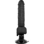 BASECOCK - VIBRATEUR RÉALISTE TÉLÉCOMMANDE NOIR 18.5 CM -O- 4CM – Image 3