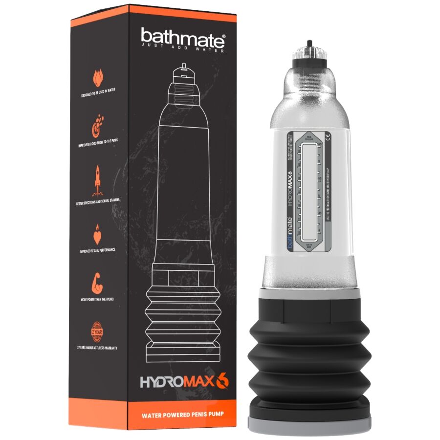 BATHMATE - HYDROMAX 6 CLEAR BATHMATE - HYDROMAX 6 CLEAR – Image 1