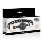 BEGME - BLACK EDITION BALL GAG CUIR VEGAN – Image 4