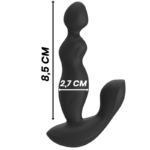 BLACK&SILVER - TÉLÉCOMMANDE EN SILICONE POUR PLUG ANAL CORA – Image 4