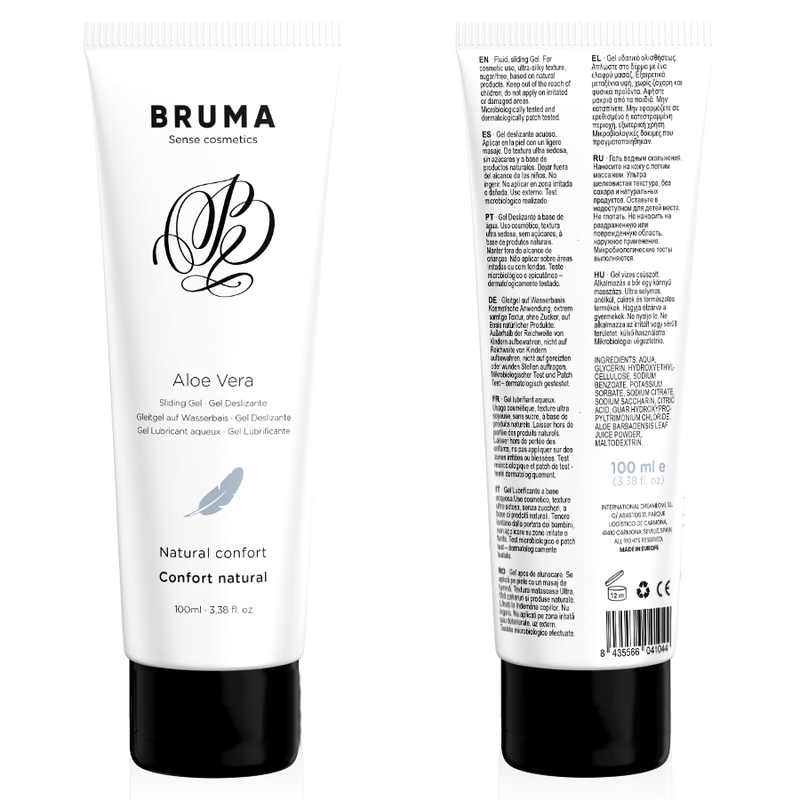 BRUMA - GEL GLISSANT ALOE VERA CONFORT NATUREL 100 ML BRUMA - GEL GLISSANT ALOE VERA CONFORT NATUREL 100 ML – Image 1