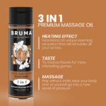 BRUMA - HUILE DE MASSAGE PREMIUM EFFET CHALEUR SAVEUR CUPCAKE 3 EN 1 - 100 ML – Image 4