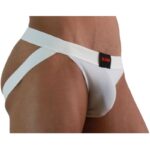 BURN - 007 JOCK LYCRA BLANC M – Image 2