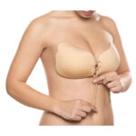 BYE-BRA - LACE-IT RENFORCEMENT PUSH-UP BEIGE BONNET A – Image 2