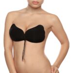 BYE-BRA - LACE-IT RENFORCEMENT PUSH-UP NOIR BONNET A – Image 2