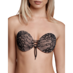 BYE-BRA - SOUTIEN-GORGE ADHÉSIF EMPLACEMENT & BRODERIE BONNET D