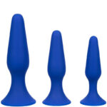 CALEXOTICS - ADMIRAL KIT 3 PLUG ANAL BLEU