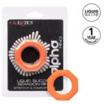 CALEXOTICS - BAGUE ALPHA SEXAGON ORANGE – Image 3