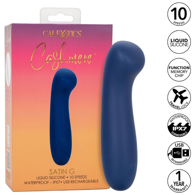 CALEXOTICS - CASHMERE SATIN G BLEU CALEXOTICS - CASHMERE SATIN G BLEU – Image 1