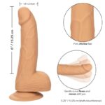 CALEXOTICS - CLOUS EN SILICONE 15.24 CM PEAU – Image 2