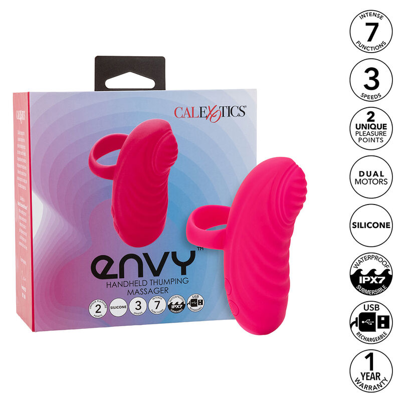 CALEXOTICS - ENVY MASSEUR À BILLE PORTABLE 7 VIBRATIONS ROSE CALEXOTICS - ENVY MASSEUR À BILLE PORTABLE 7 VIBRATIONS ROSE – Image 1