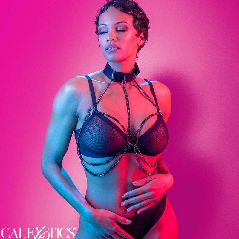 CALEXOTICS - EUPHORIA HARNAIS COLLIER MULTI CHAÎNES CALEXOTICS - EUPHORIA HARNAIS COLLIER MULTI CHAÎNES – Image 1