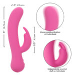 CALEXOTICS - FIRST TIME VIBRATEUR LAPIN RECHARGEABLE ROSE – Image 7