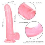 CALEXOTICS - GODE REINE TAILLE ROSE 20.3 CM – Image 3