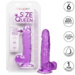 CALEXOTICS - GODE REINE TAILLE VIOLET 15.3 CM – Image 2