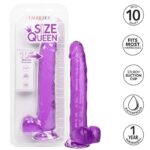 CALEXOTICS - GODE REINE TAILLE VIOLET 25.5 CM – Image 2