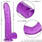 CALEXOTICS - GODE REINE TAILLE VIOLET 25.5 CM – Image 6