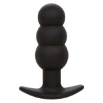 CALEXOTICS - ROCK BOTTOM PLUG ANAL PERLÉ 10 VIBRATIONS SILICONE NOIR – Image 3