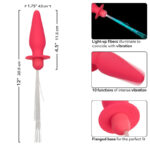 CALEXOTICS - SOUTHERN LIGHTS LIGHT UP PLUG ANAL 10 VIBRATIONS SILICONE ROSE – Image 6