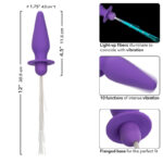 CALEXOTICS - SOUTHERN LIGHTS LIGHT UP PLUG ANAL10 VIBRATIONS SILICONE VIOLET – Image 6