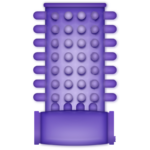 CASUAL LOVE - COUVERCLE DE PÉNIS DE VIBRATEUR LILAS – Image 4