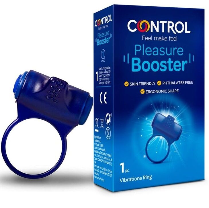 CONTROL - ANNEAU VIBRATEUR PLEASURE BOOSTER CONTROL - ANNEAU VIBRATEUR PLEASURE BOOSTER – Image 1